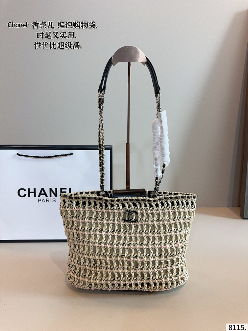 MCHP2 Women's casual and fashionable 28 * 12 * 20cm woven shoulder bag