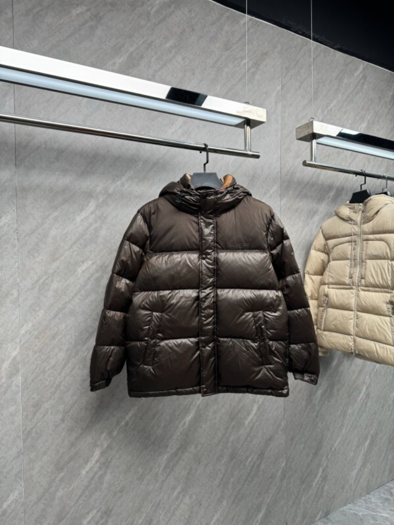 110206 New embroidered hooded down jacket clothing