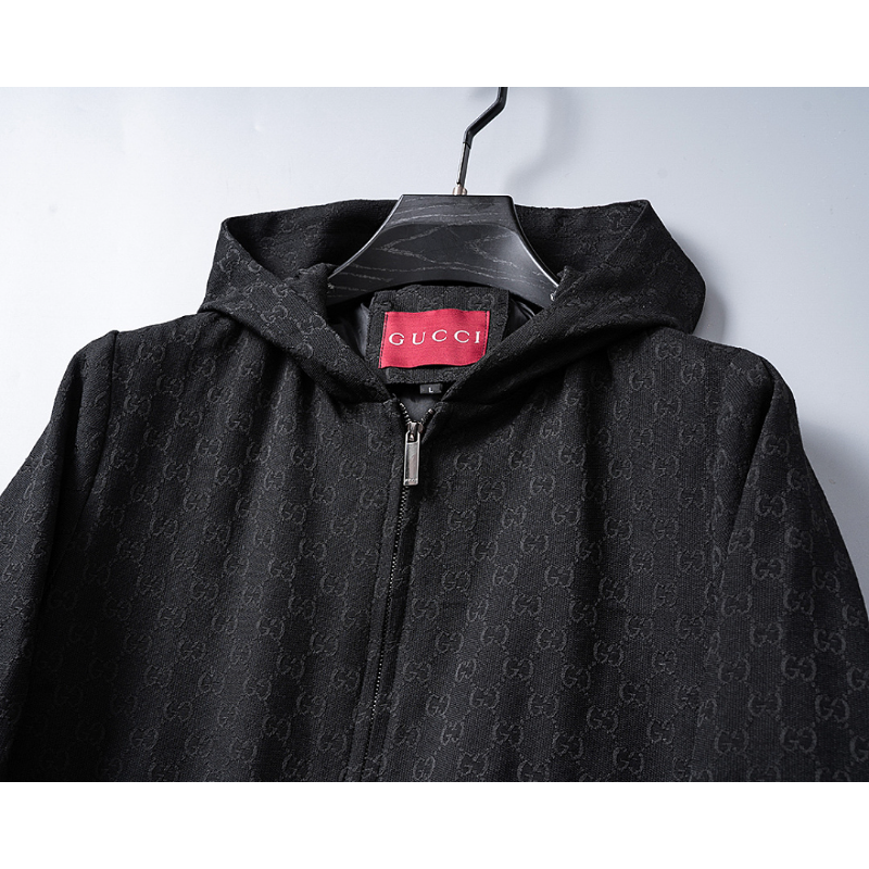 GUC103 New men's spring and autumn windbreaker hooded jacket clothing