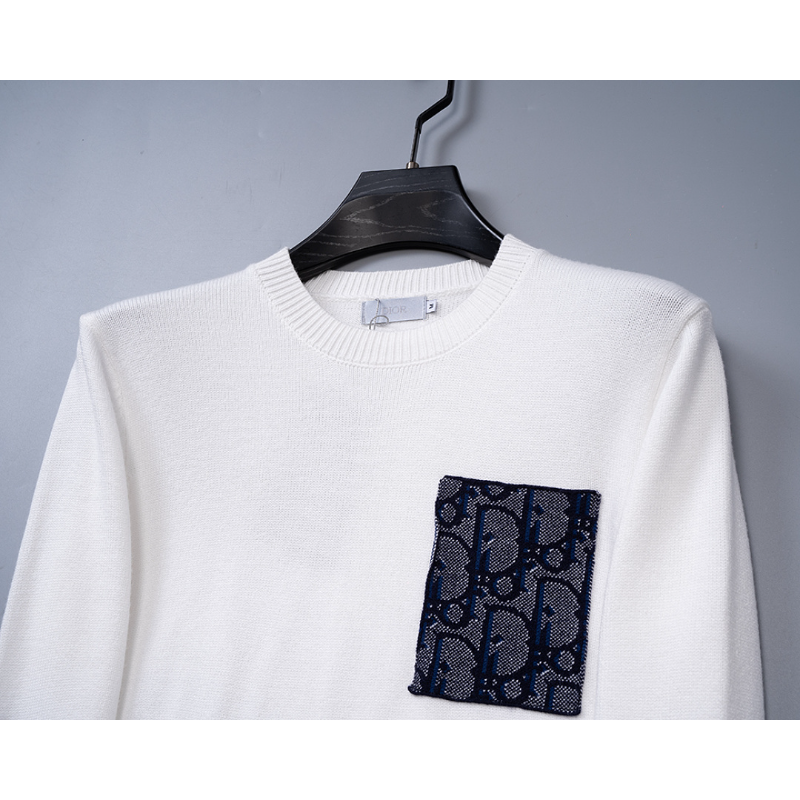 DIC202 New men's autumn and winter round neck sweater pullover sweater wool sweater clothing