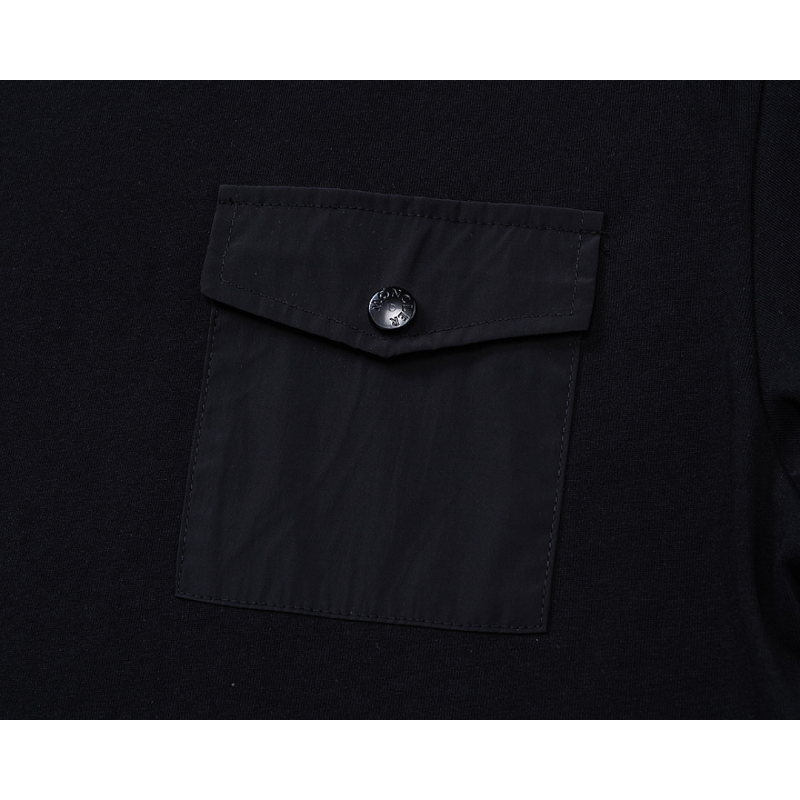 MOC043 New men's and women's summer pure cotton short sleeved top clothing