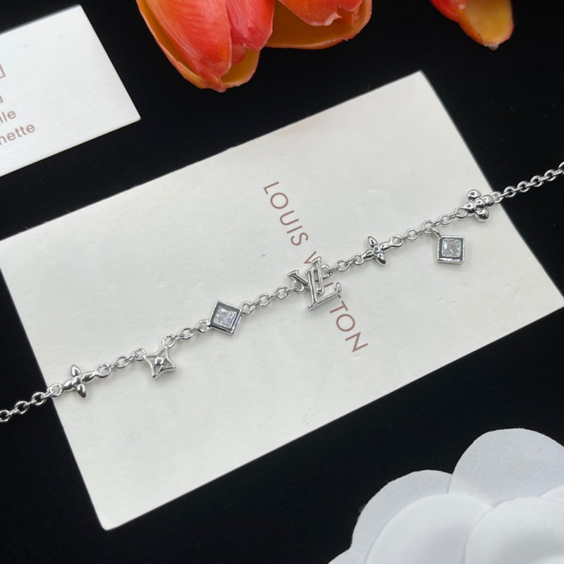 LVB160 316L steel gold plated bracelet Jewelry