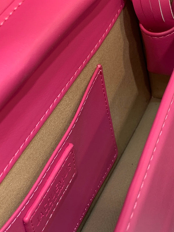 LJP0 Leather Bag 28X14X6CM high quality with box