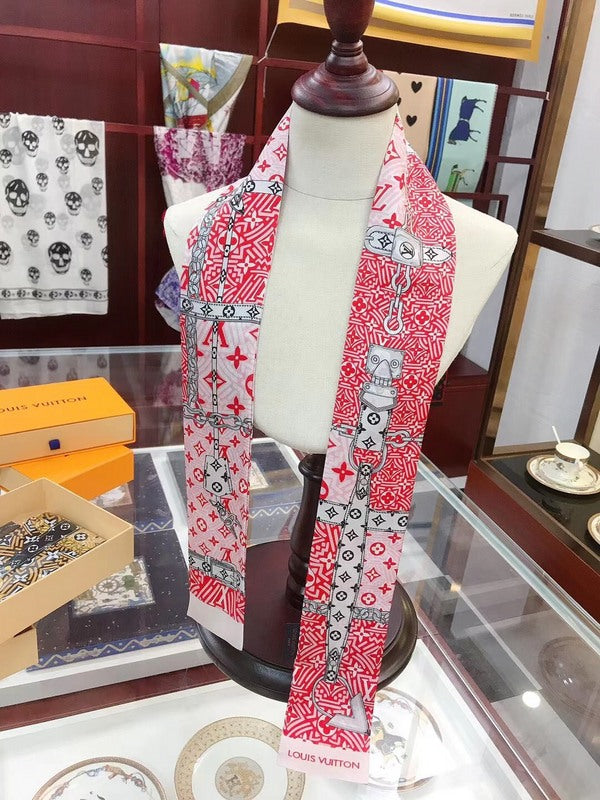 XLC4 Silk satin 8-120CM scarf