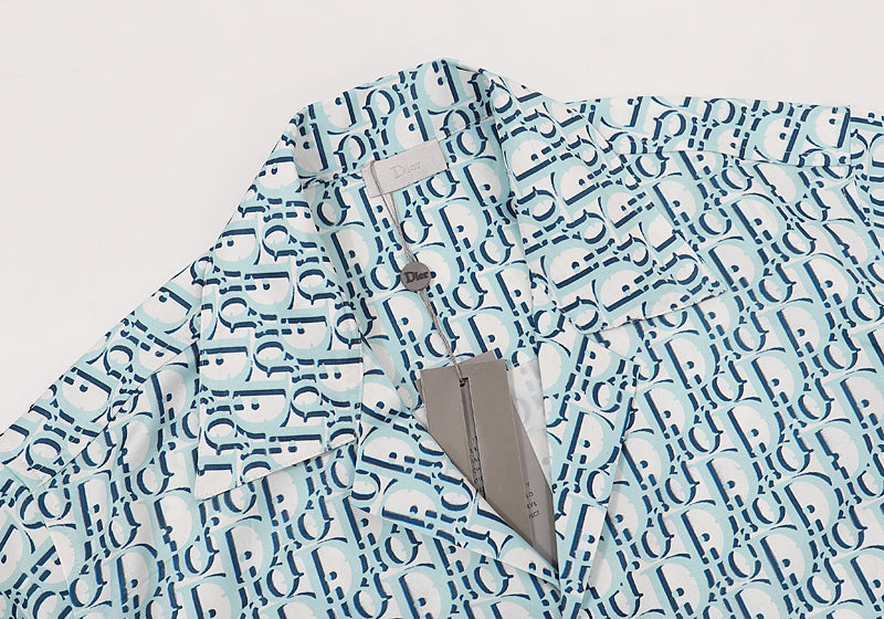 DIC101 Summer men's short sleeve shirt Size runs small