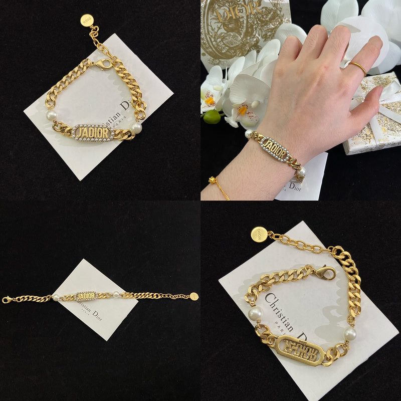 DIB57 New Women's Fashion Gold Plated Bracelet Jewelry