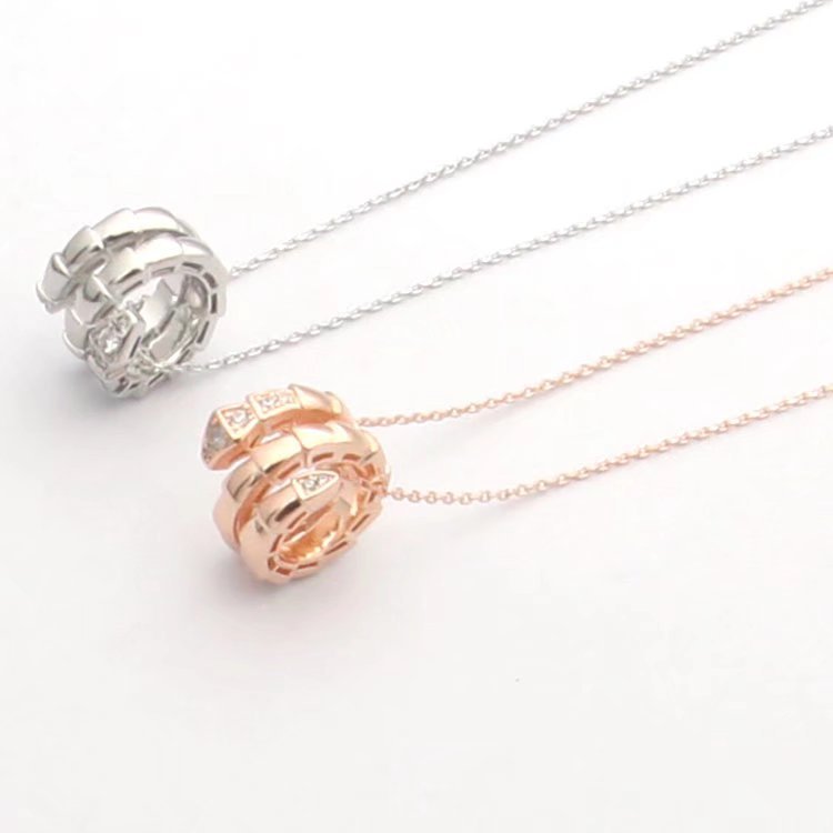 BVN01 Snake Head Necklace Jewelry with Diamond Jewelry