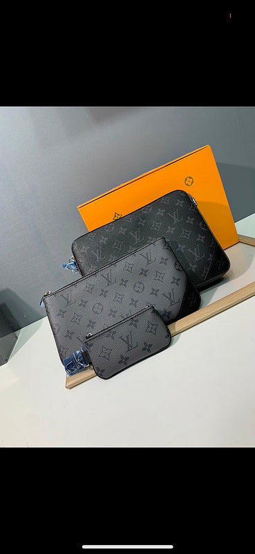 LLP200 Men Bag 25x18.5x7CM Leather High Quality Bags