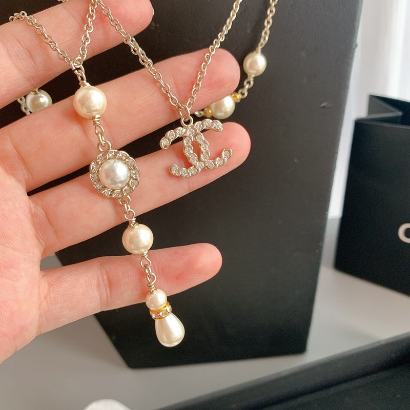 CHN43 Classic brand gold-plated women necklace 6582791143560 Jewelry