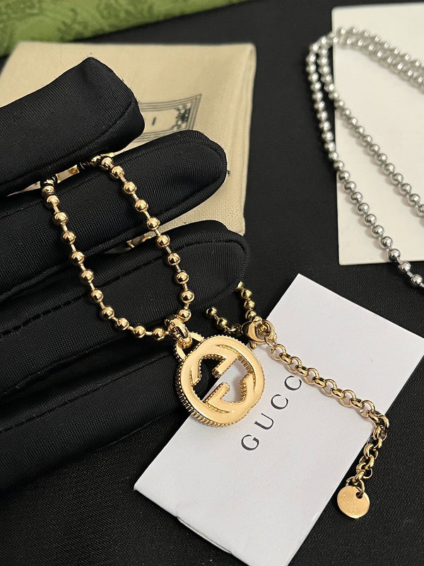 X582 Women's new fashion titanium steel necklace jewelry