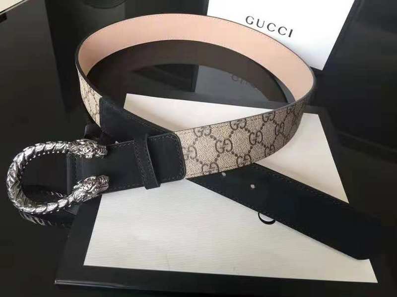 GCBL25 Real leather 3.8CM 95-125CM Belt with all packing