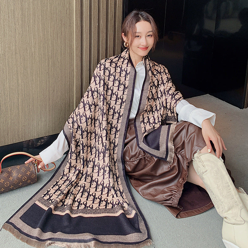 DSC1 Cashmere blend 65-180CM Scarf