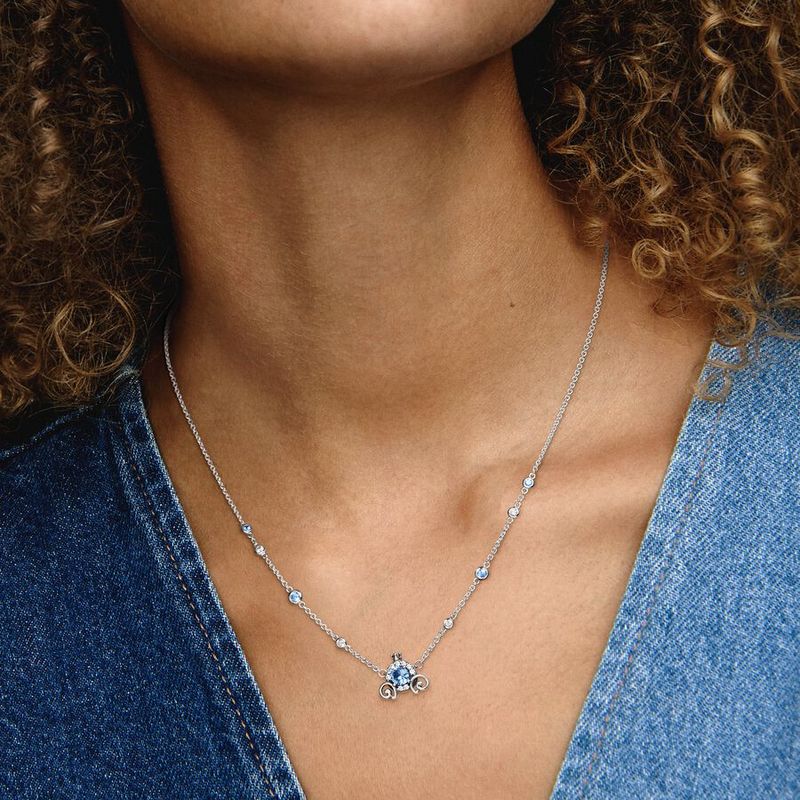 PDN6 S925 Sterling Silver High Quality Necklace 48CM Jewelry