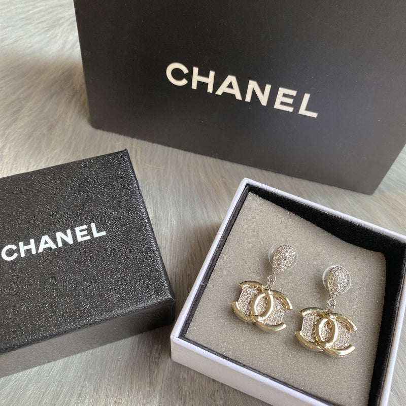 CHE140 high quality 316L steel Gold Plated earring studs for women Jewelry