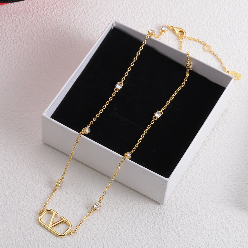 AN1 Necklace 316L steel plating gold Jewelry