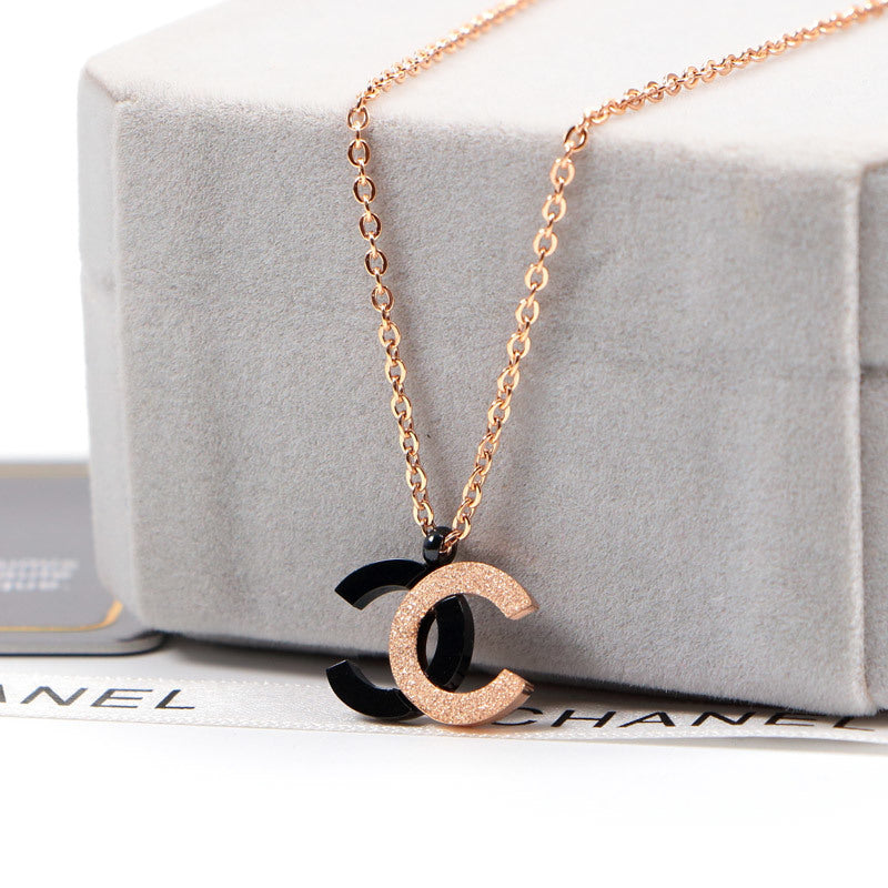 CHN8 Necklace 316L steel plating gold Jewelry