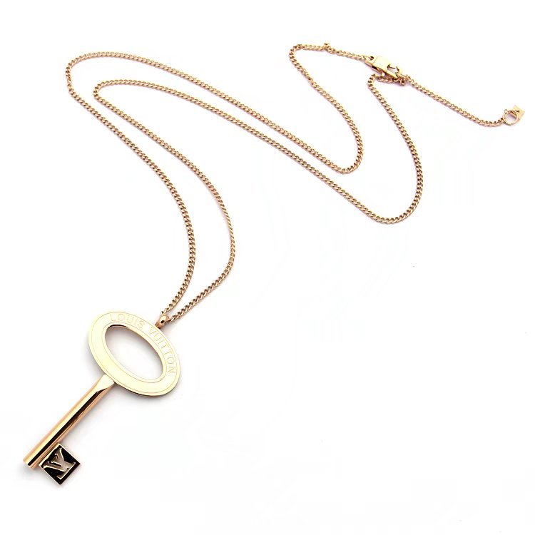 LVN014 Large Key Long Necklace Jewelry