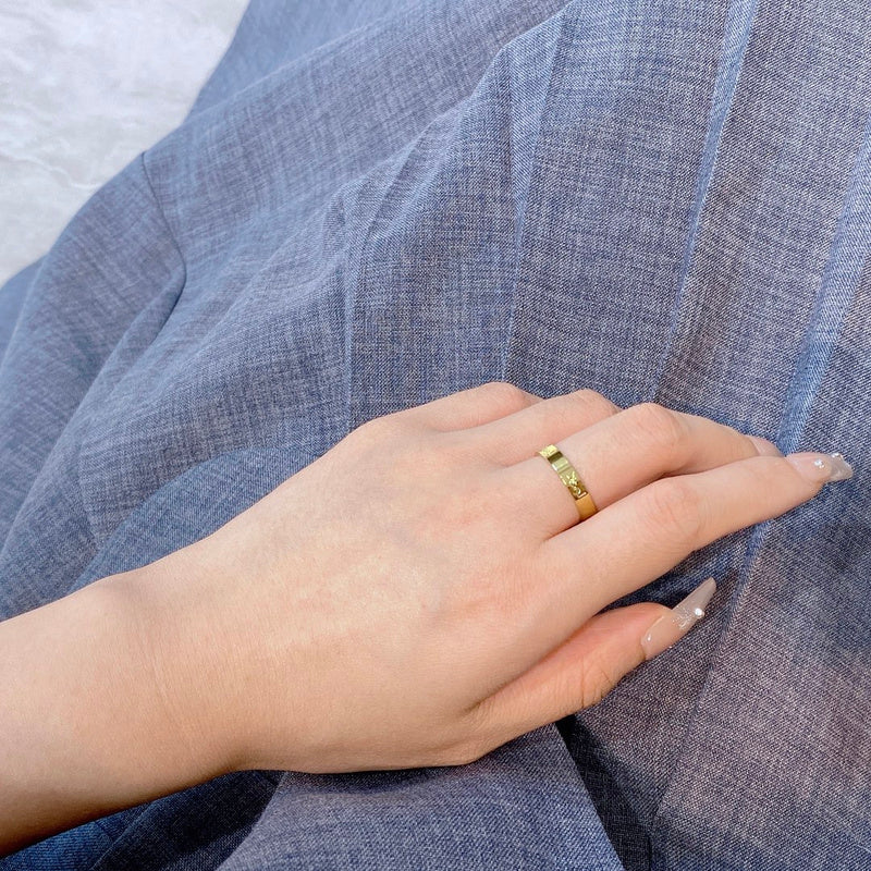 J095 Titanium steel ring jewelry for both men and women