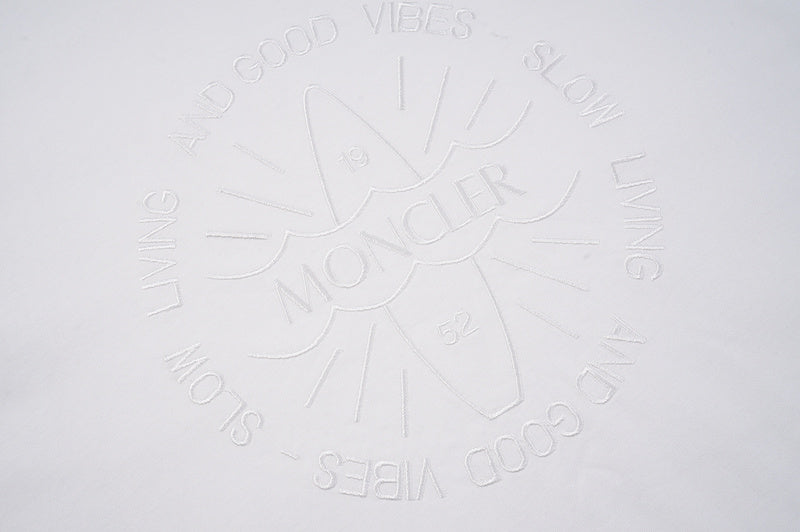 MOC08 New Men's and women's letter embroidery short-sleeved T-shirt clothing