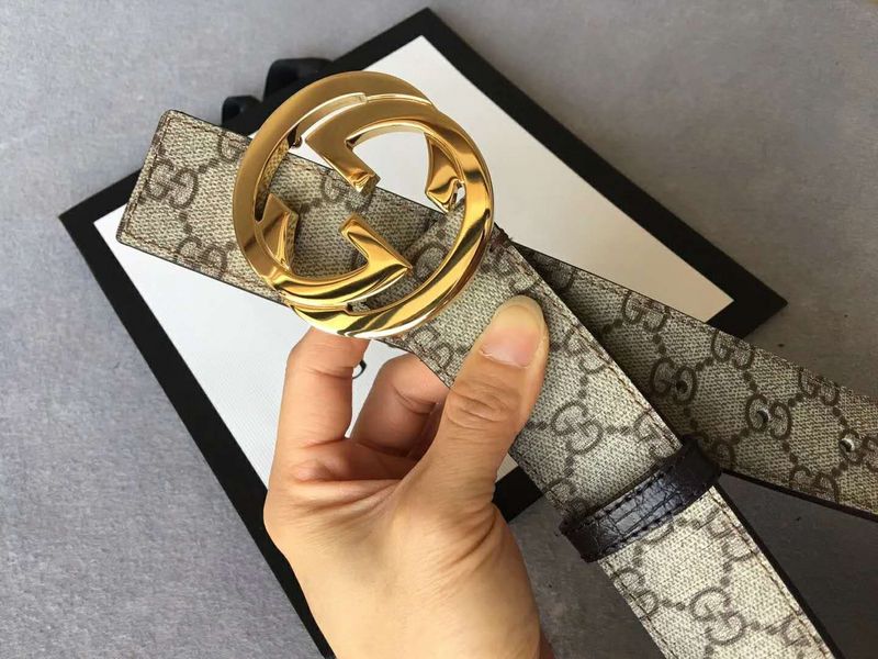 GCBL5 Real leather 4CM 95-125CM Belt with all packing