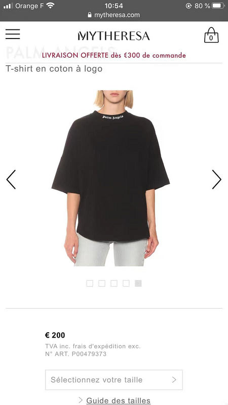 MYC1 Fashion letter balck t-shirt