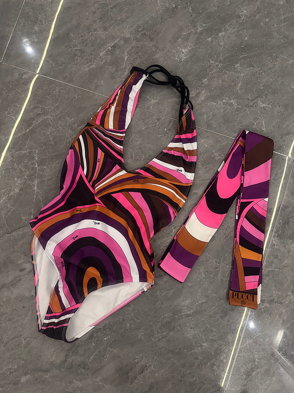 PH2501 Women's one-piece bikini swimsuit