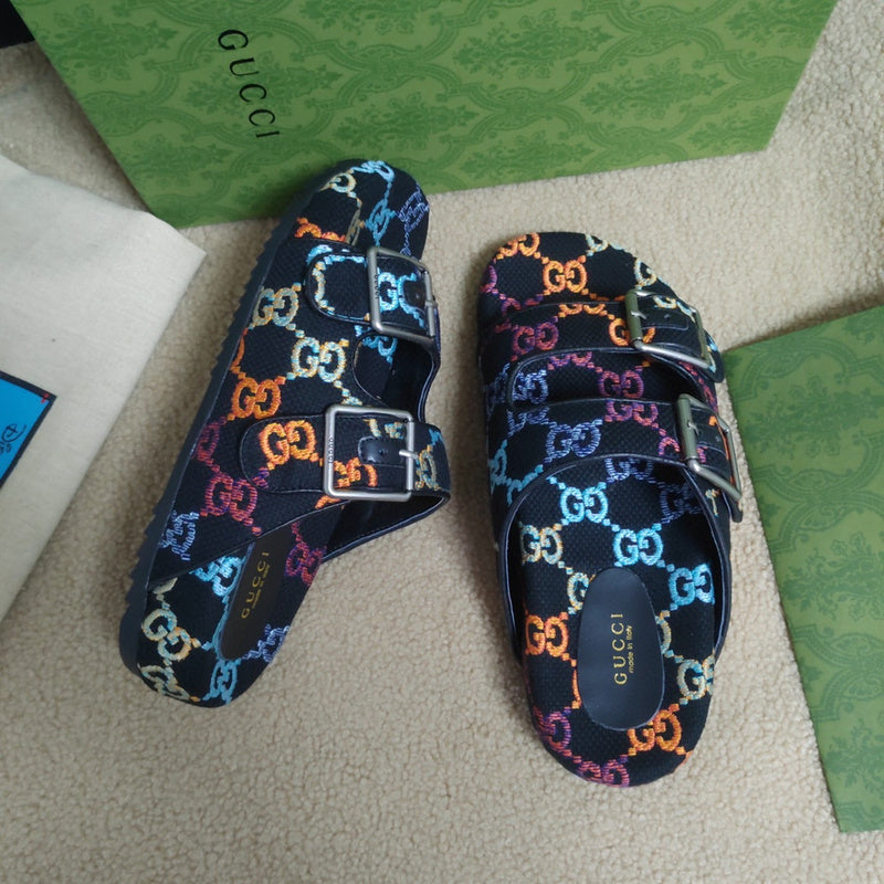 YGS27 Leather slippers couples shoes 36-45 With box