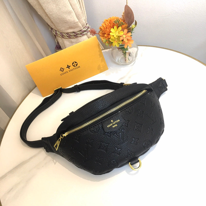 LLP13 Leather bag 37-14-13cm Belt for women and men bag