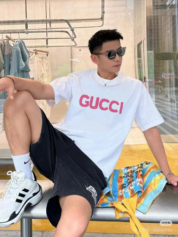 GUC077 Men's and women's summer short-sleeved T-shirt clothes