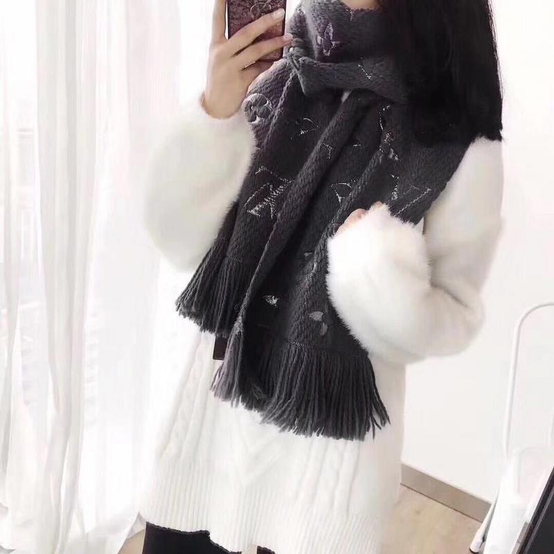 LSC6 Wool blend 35-180CM Scarf Ladies' shawl