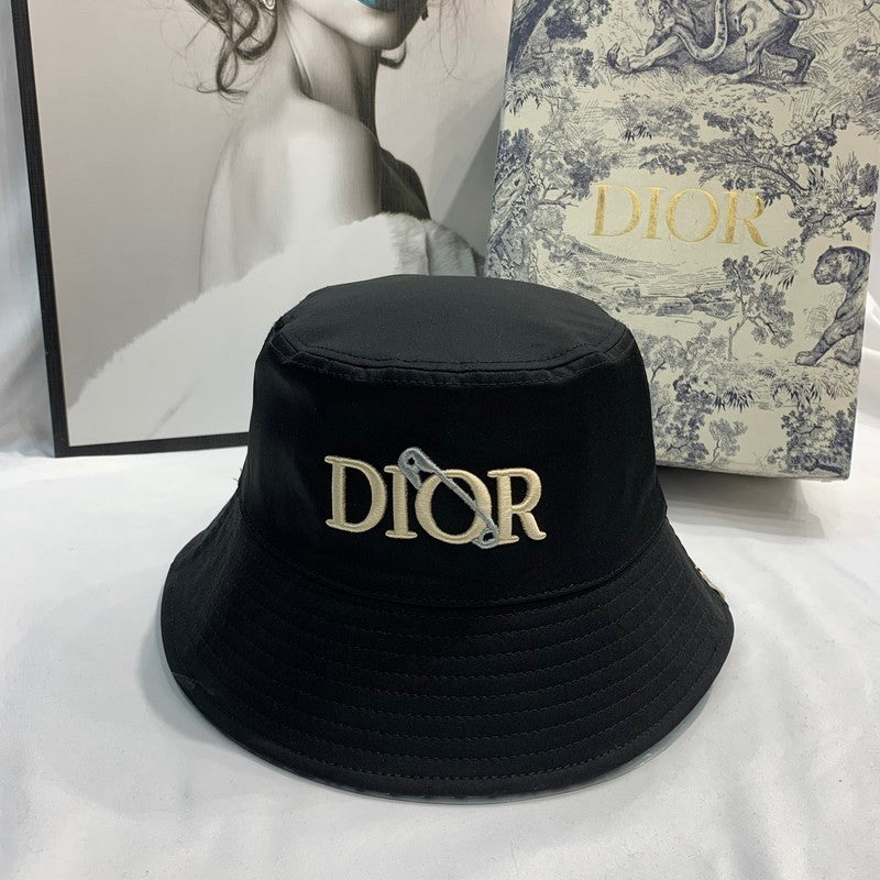 DIH11 New double-sided fisherman hat, wild houndstooth