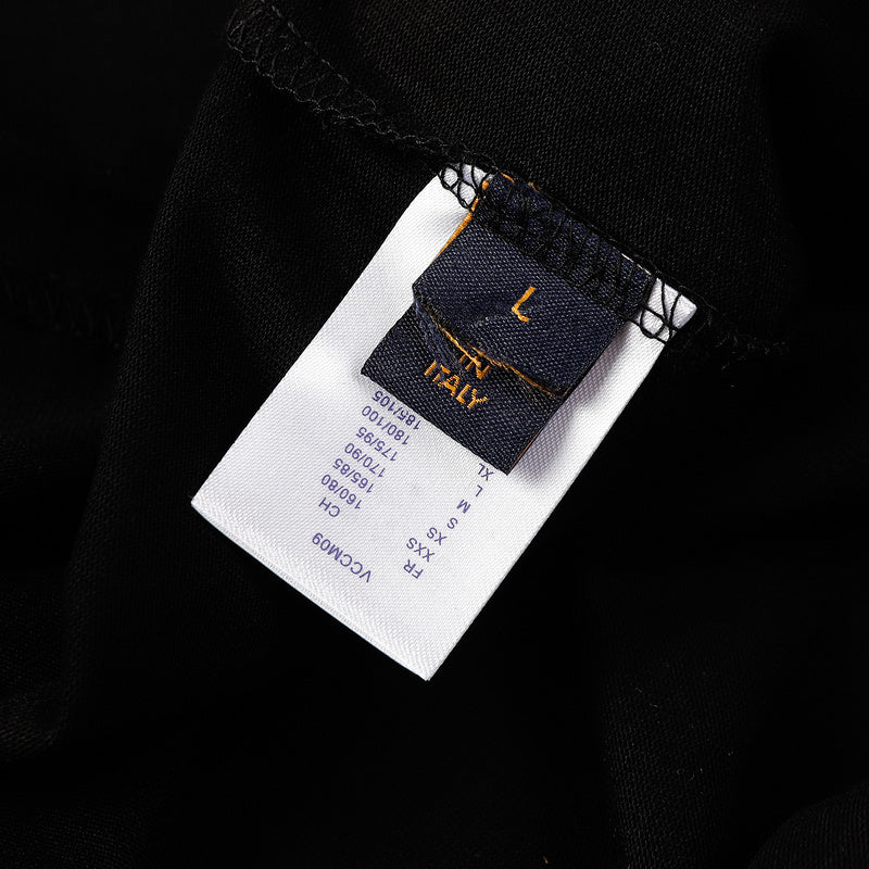 LVC144 New Men's and women's letter embroidery short-sleeved T-shirt clothing