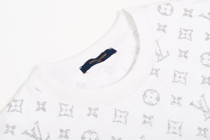 LVC121 New Men's and women's letter embroidery short-sleeved T-shirt