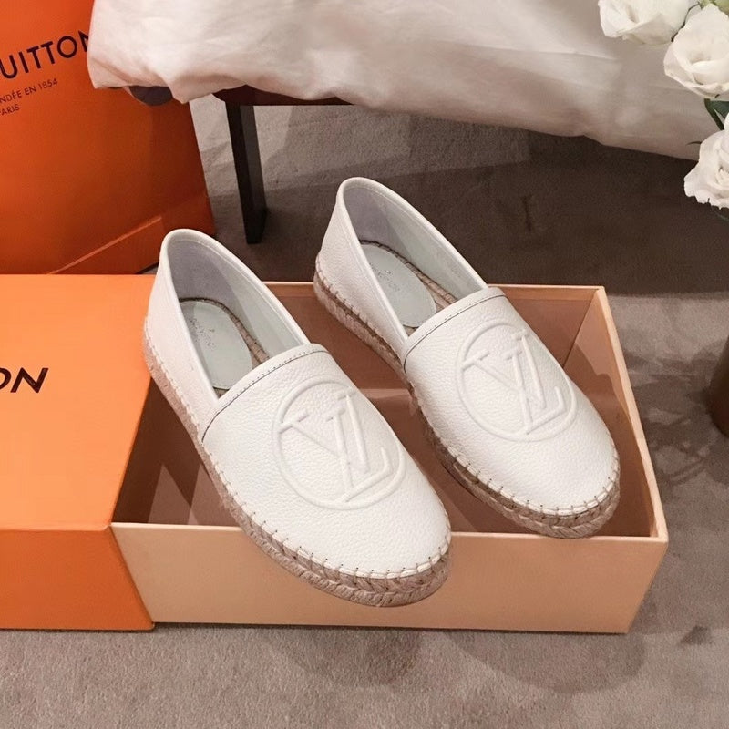 OLS1 Leather Shoes Women 35-41 Shoes With box