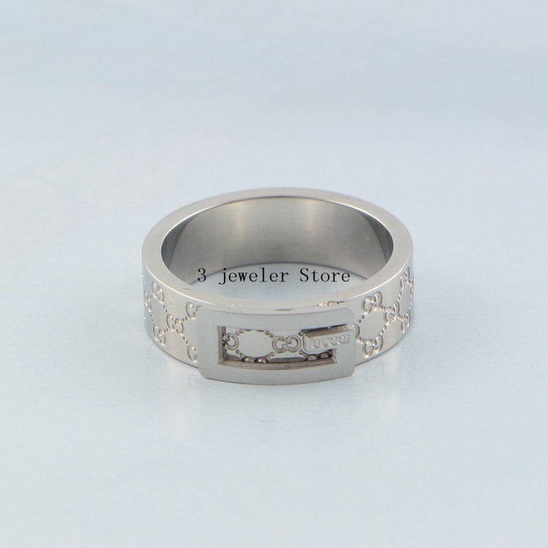 GCR6 Exquisite stainless steel jewelry GC ring