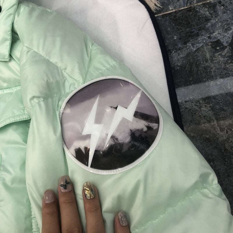 MKC54 90 White duck down super soft full feather volume fluffy full men and women down jacket