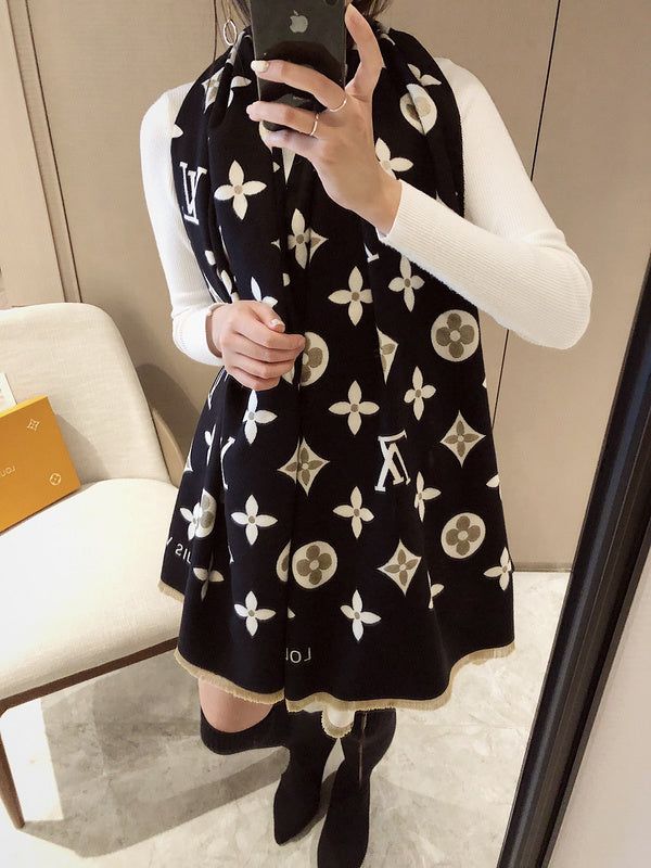 LSC23 Cashmere blend 65-180CM Scarf