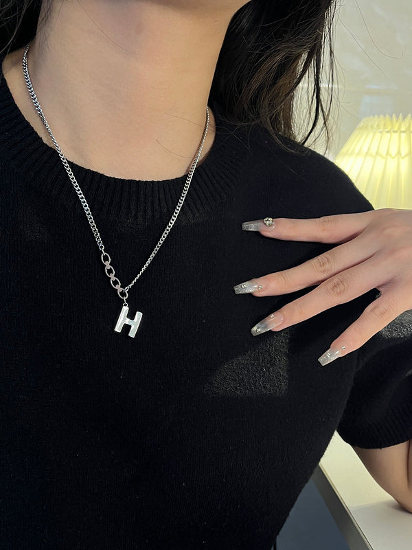 X424 Titanium steel new fashion necklace jewelry