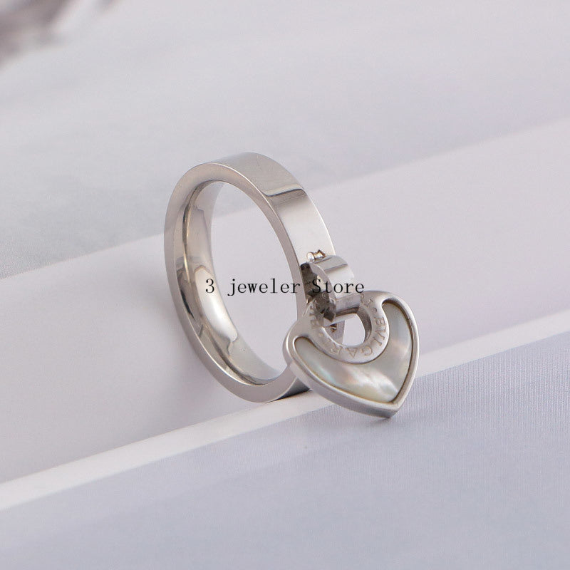 BVR5 Exquisite stainless steel jewelry BV ring