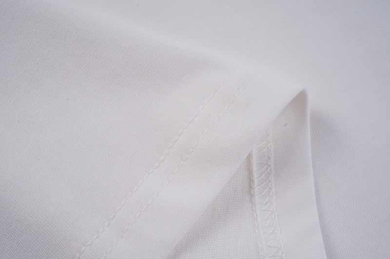 MOC010 New Men's and women's letter embroidery short-sleeved T-shirt clothing