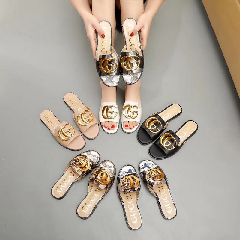 GGS25 Slippers Women shoes 35-42 With box