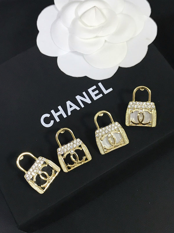 A990 Women's bag earrings Jewelry