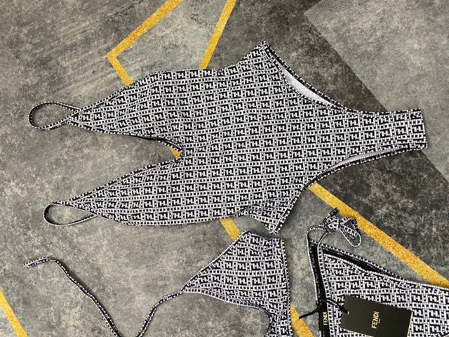 FD35B New summer women's swimwear one-piece swimsuit bikini