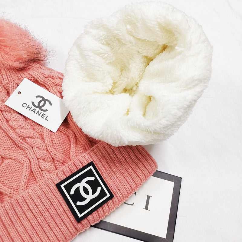 PCH6 Autumn and winter new velvet knitted hat