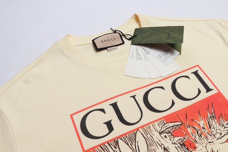 GUC029 New Men's and women's letter T-shirt Clothing