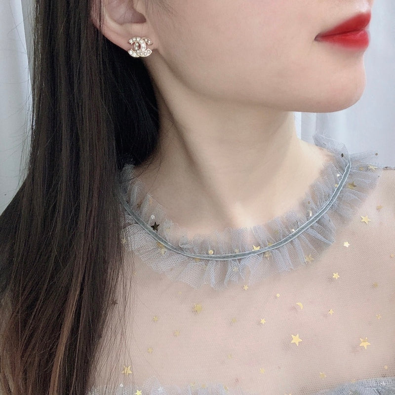 CHE113 Classic women earrings CC letters Jewelry