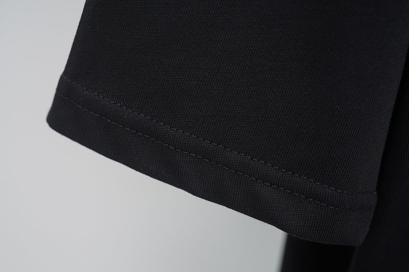 VEC11 New Men's and women's letter embroidery short-sleeved T-shirt Clothing