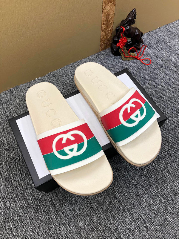 YGS23 shoes man and women slippers with all packaging