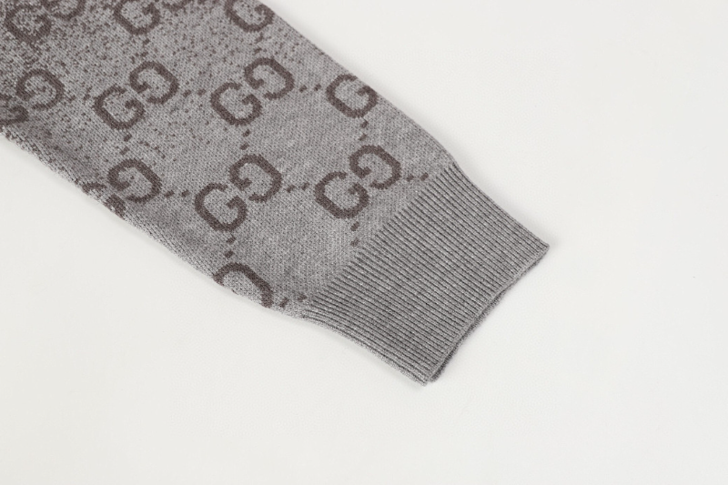 GUC4 Autumn and Winter New Men's and Women's Fashion New High Collar Sweater Wool Knitted Sweater Clothing