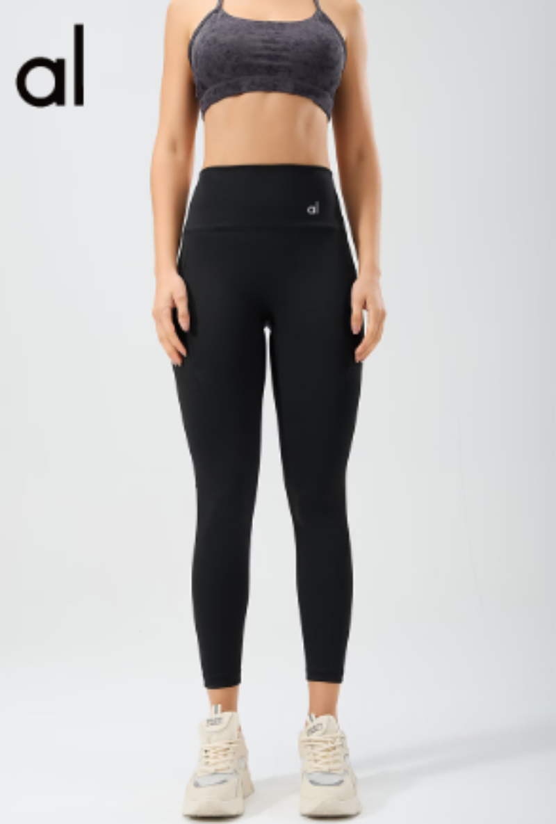 zalo3114 Women's yoga pants, tight fit, high waist, hip lifting, running, seamless Pilates yoga fitness pants, clothing